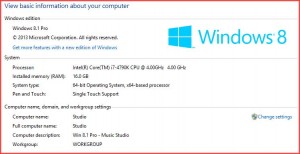 System Upgrade